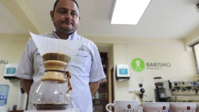 café de El Salvador triunfa en CIIE