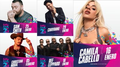 Camila Cabello Sam Smith Chayanne Nodal Def Leppard Feria De Leon