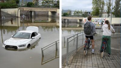 Lluvias intensas provocan estragos en Cataluña: inundaciones, cierres de transporte y suspensión de actividades