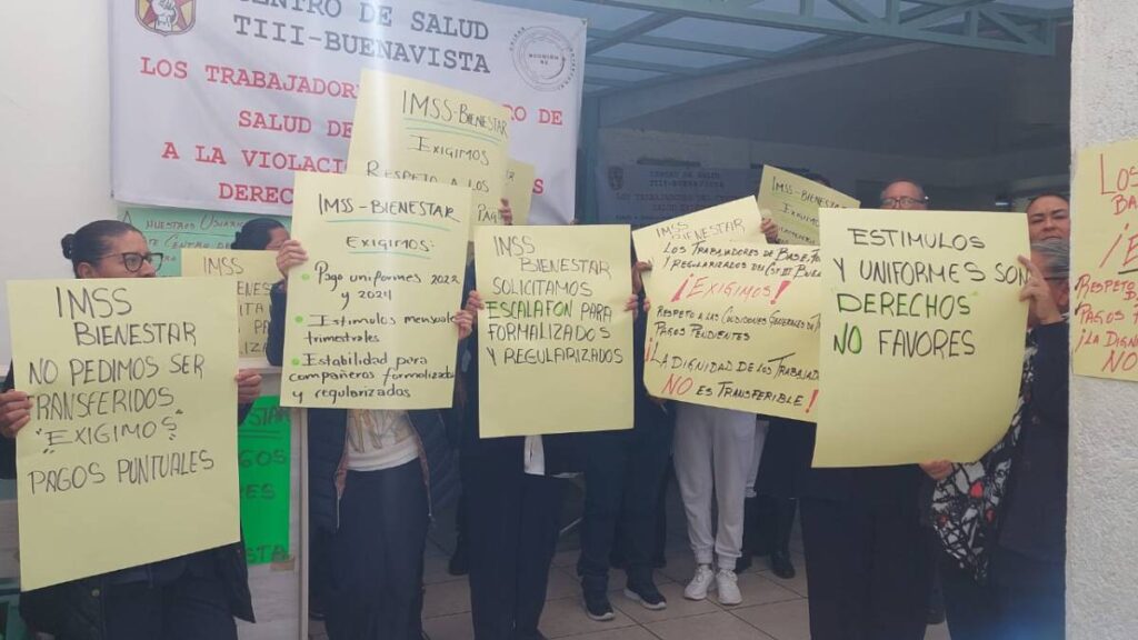 Centros de Salud de la CDMX en “paro activo”.