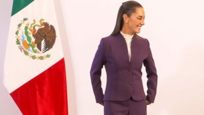 La presidenta de México, Claudia Sheinbaum, fue incluida en el listado de "titanes climáticos" de la Revista Time