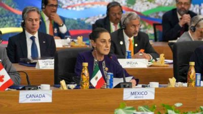 Claudia Sheinbaum en el G20