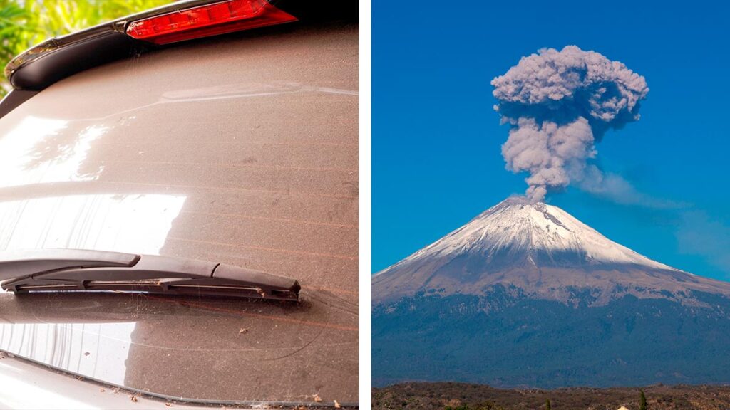 Movilidad: 7 consejos para proteger tu auto de la caída de ceniza volcánica del Popocatépetl