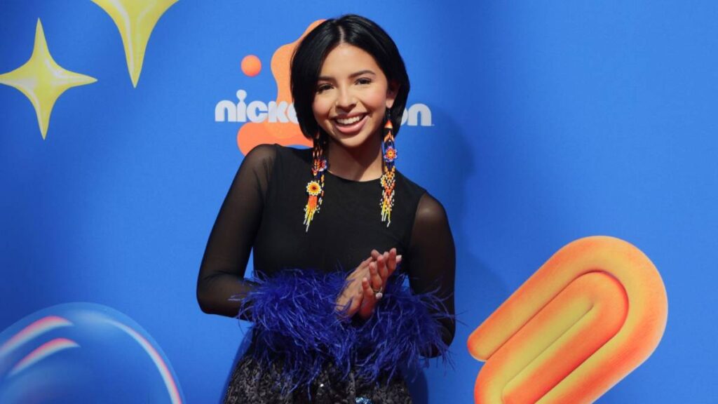 Ángela Aguilar participó en los Kids Choice Awards 2024