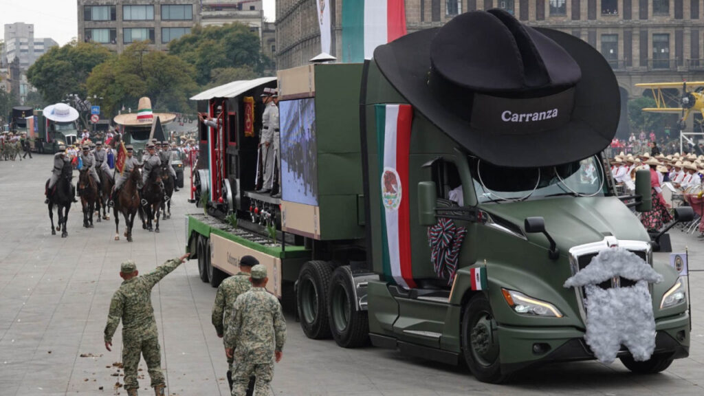 Desfile conmemorativo del 114 aniversario del inicio de la Revolución Mexicana