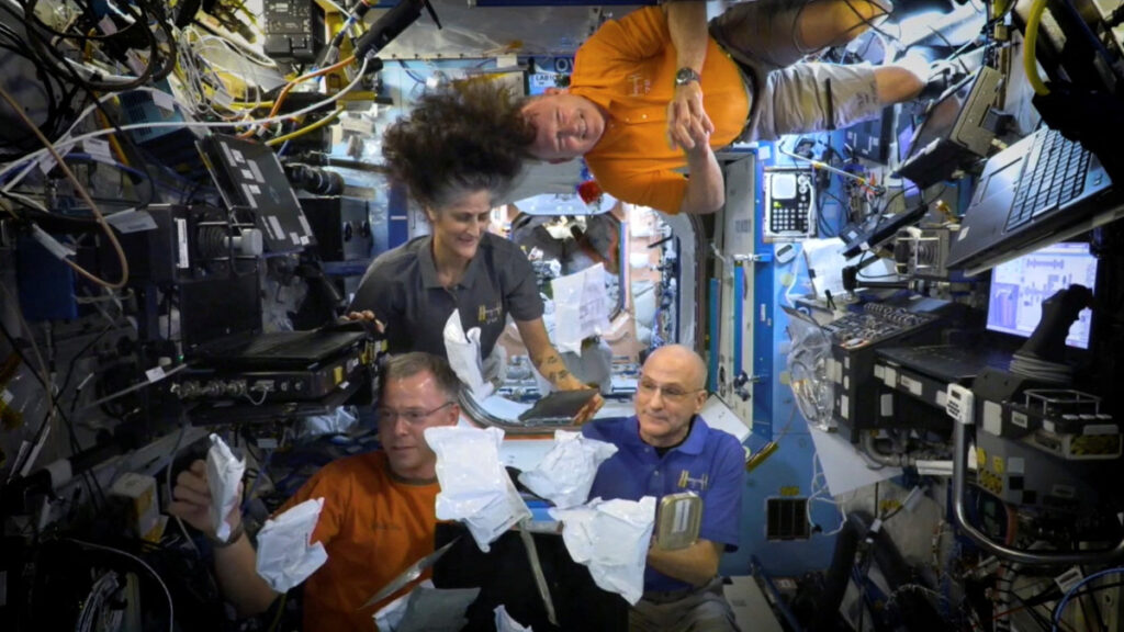 ¡Feliz Thanksgiving desde el espacio!