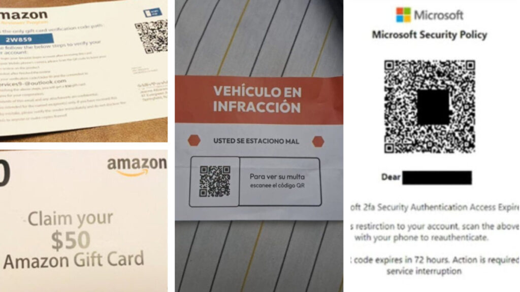 ¡Cuidado con las diferentes estafas con códigos QR!