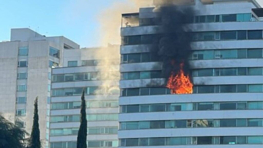 El incendio dejó un lesionado