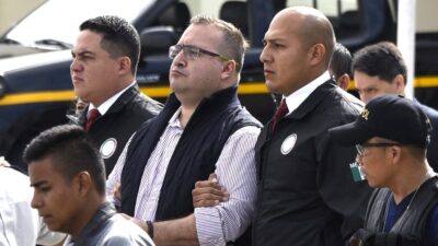 Javier Duarte, exgobernador de Veracruz