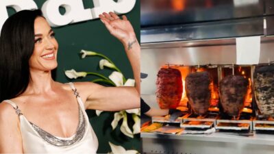 Katy Perry disfruta de unos tacos en CDMX después de anunciar su regreso a México