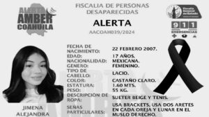 ¿Quién era Jimena, la menor hallada muerta en Coahuila tras verse con un amigo de Facebook?