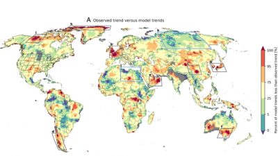 Mapa Regiones Extremas Calor Inexplicable