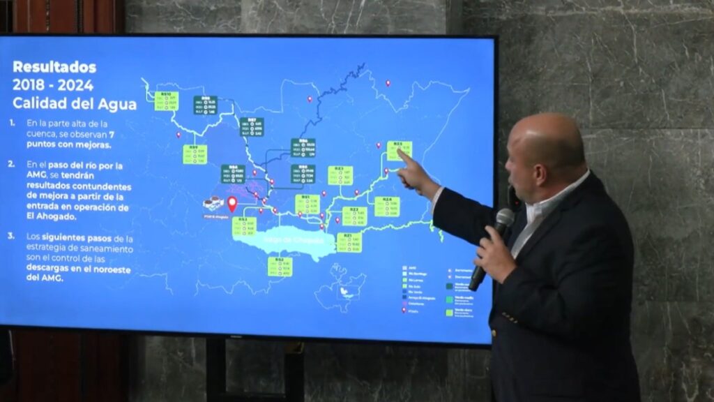 Más de 7,300 mdp para saneamiento de Río Santiago: Alfaro