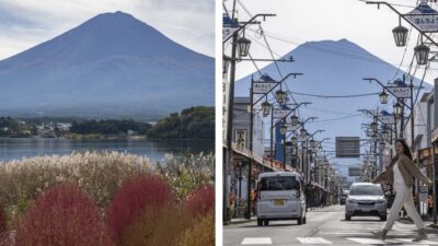 ¿A causa del cambio climático? El monte Fuji se mantiene sin nieve por primera vez en 130 años