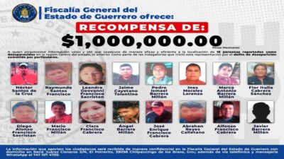 Ofrecen Un Millon Por Informacion De Desaparecidos