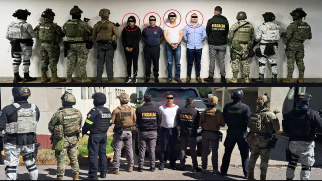 Operación enjambre, detenidos en mega operativo en el Edomex