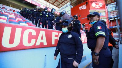 Se prepara operativo de seguridad en Toluca para el partido México vs Honduras