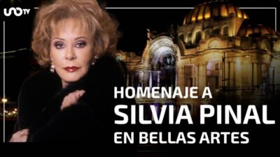 Homenaje a Silvia Pinal en el Palacio de Bellas Artes