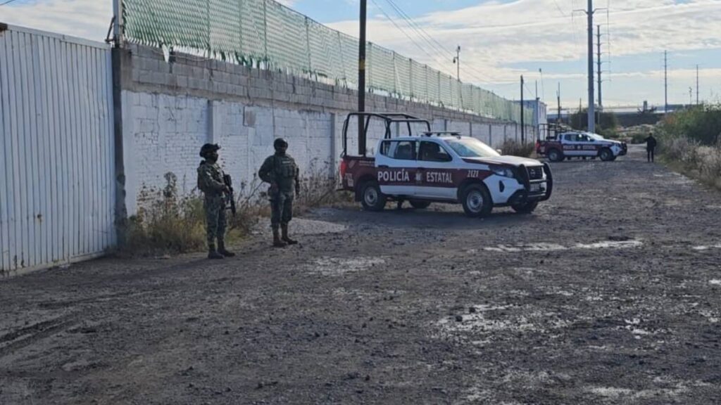 Predio en Puebla resguardaba vehículos de carga robados.