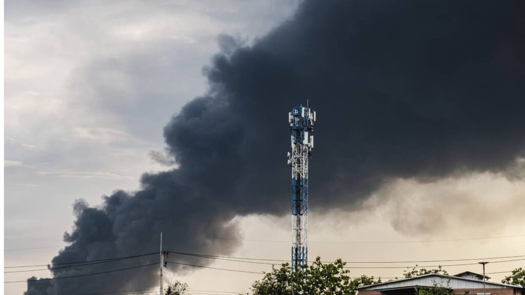 Reportan incendio en Punta Norte