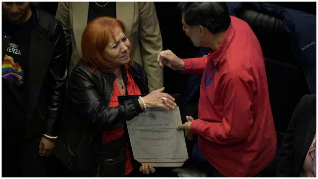 Sin ser la mejor calificada, Senado reelige a Rosario Piedra frente a la CNDH