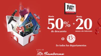 Sanborns Buen Fin Promociones