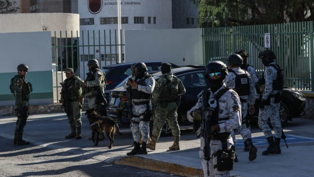 Ejército y Guardia Nacional en Zacatecas