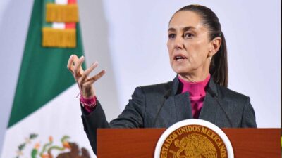 La presidenta de México, Claudia Sheinbaum, aseguró que "ya habrá tiempo para reunirse" con el mandatario electo de Estados Unidos