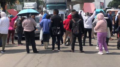 Tensión en Tenancingo: realizan bloqueos tras detención de cinco presuntos extorsionadores