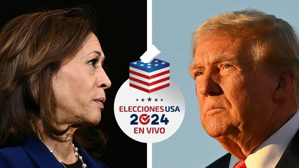 Elecciones en Estados Unidos 2024 en vivo: Resultados, dónde votar y últimas noticias de Trump y Harris