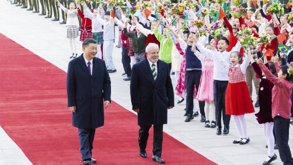 xI jINPING y Lula da Silva