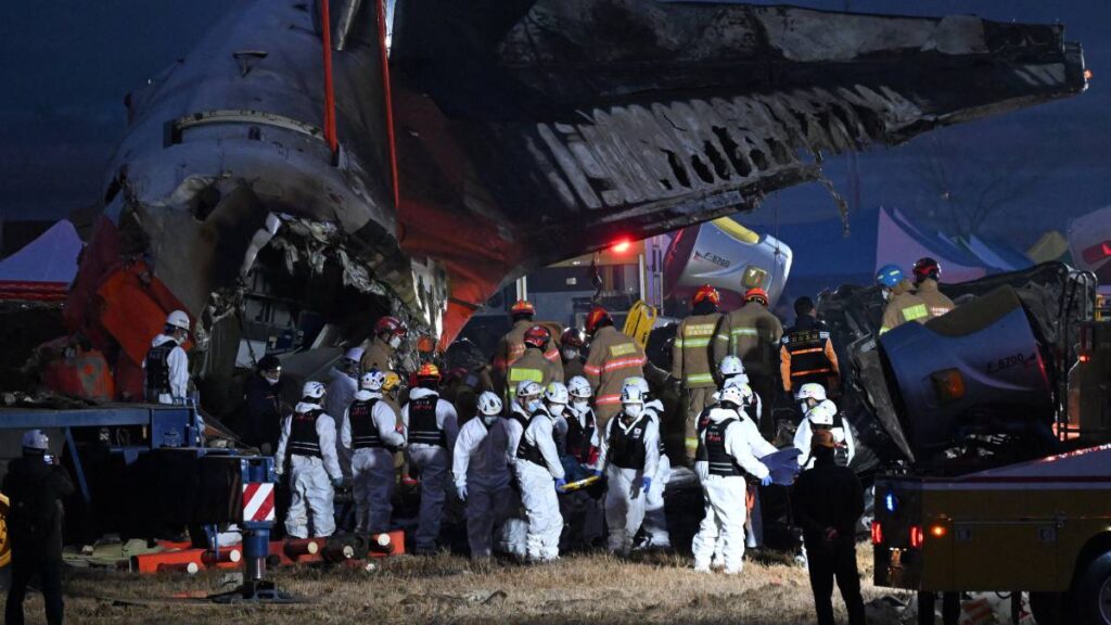 Accidente de avión en Corea del Sur