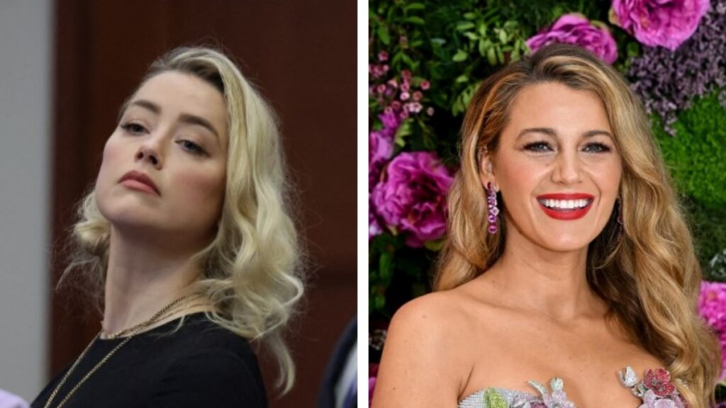 "Es horrible", dijo Amber Heard a propósito del caso de Blake Lively contra Justin Baldoni