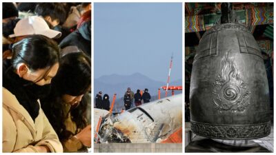 Corea del Sur inició los festejos de Año Nuevo en medio del luto por la muerte de 179 pasajeros tras el accidente en el Aeropuerto de Muan.