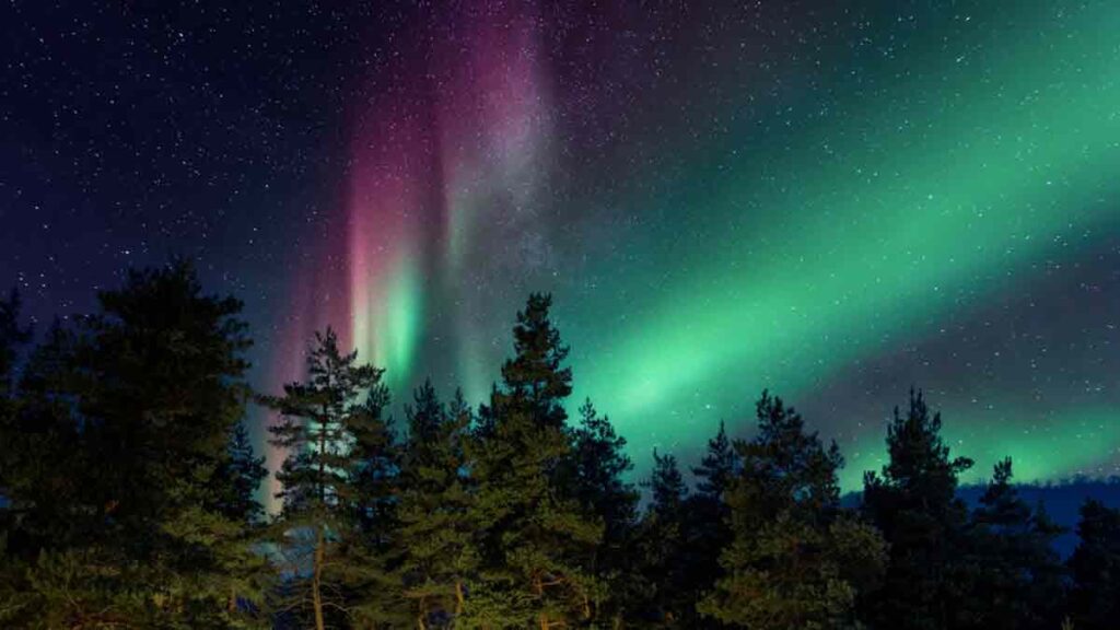 Aurora Boreal año nuevo