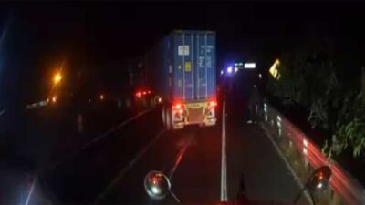 Bloqueo en la autopista Siglo XXI.