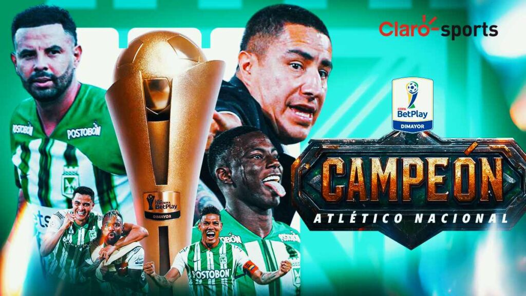 Efraín Juárez y el Atlético Nacional, campeones de la Liga de Colombia