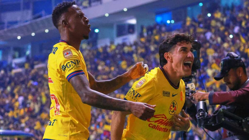 América se impone a los Rayados en el duelo de ida y pone un pie en el tricampeonato