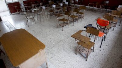 Clases fueron suspendidas para no arriesgar a alumnos.