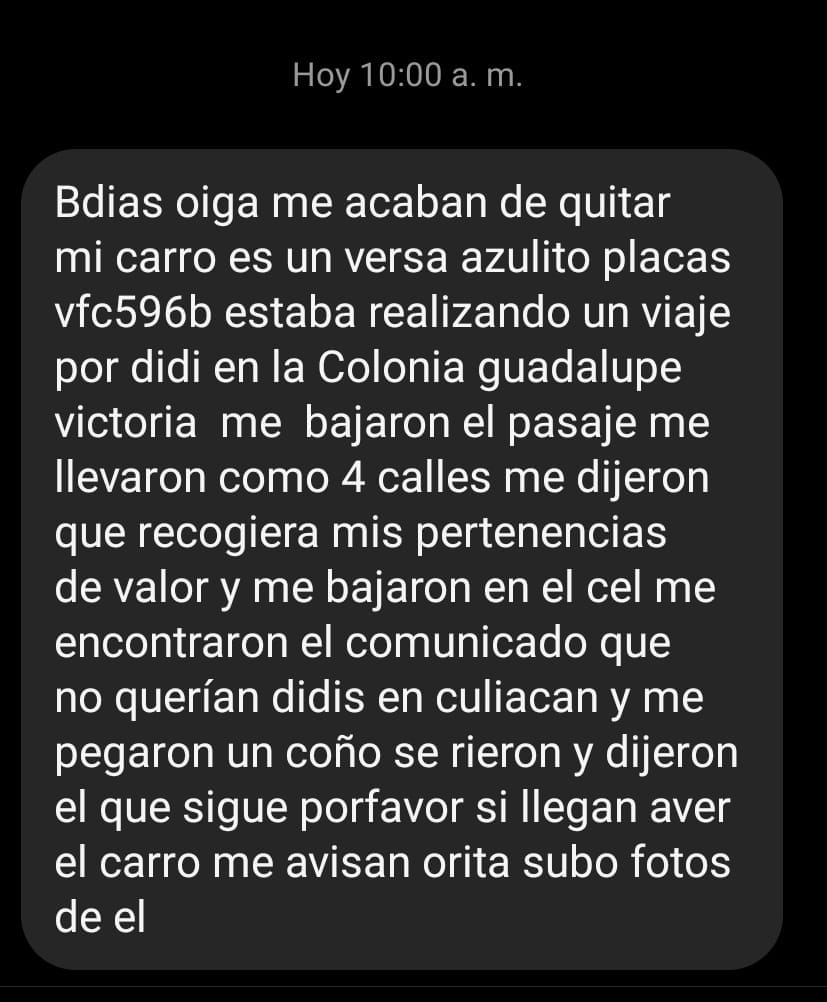 El fin de semana se reportó la ausencia del servicio de Uber y Didi en Culiacán.