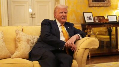 Donald Trump realizó una entrevista televisiva.