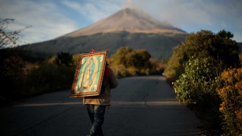 Elementos que componen la imagen de la Virgen de Guadalupe