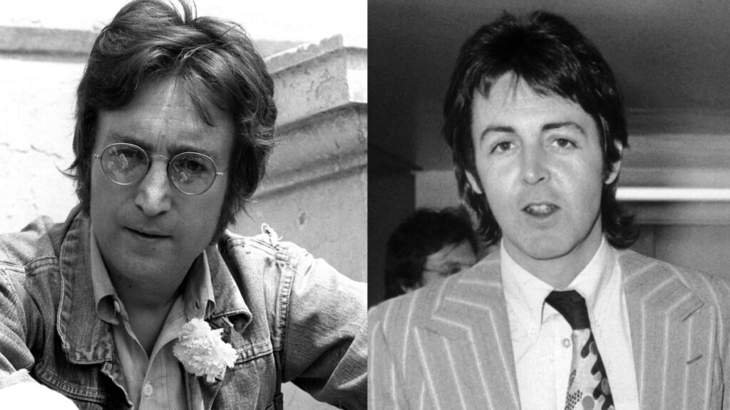 Fotos Ia John Lennon Y Paul Mccartney Beatles