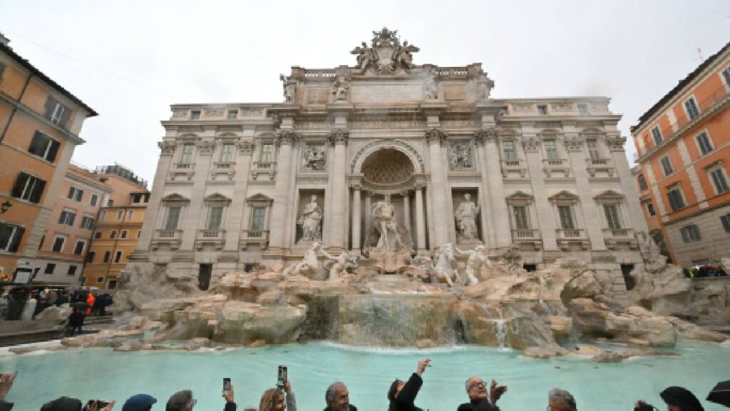 Fuente de Trevi en Roma