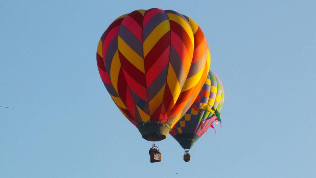 Es seguro volar en un globo aerostático con las medidas necesarias