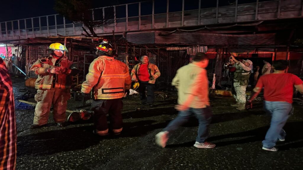 Reportan En Navidad Incendio En Mercado Central De Acapulco