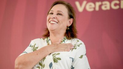 Rocío Nahle García como primera gobernadora de Veracruz