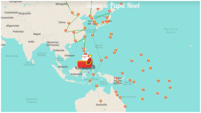 ¡Ya despegó! Sigue el recorrido de Santa Claus por el mundo: ¿a qué hora llega a México?