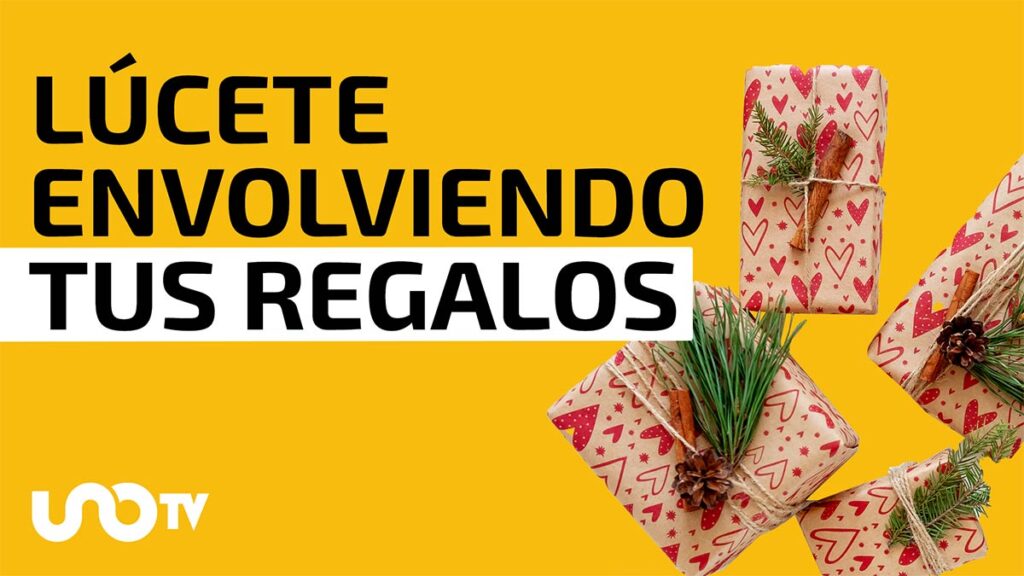 Truco para envolver regalos navideños sin gastar