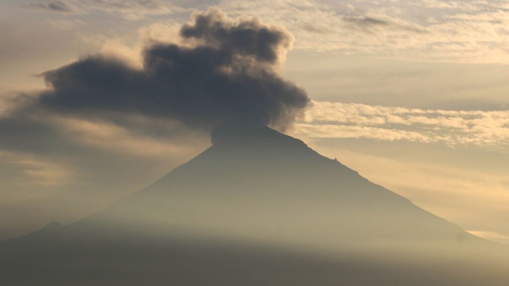 volcán Popocatépetl